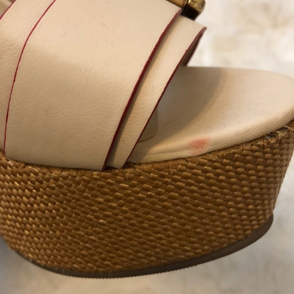 JustFab Wrap- Around Strap Wedges - Picture 3 of 5